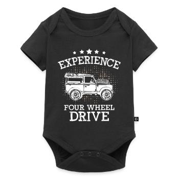 Experience Four Wheel Drive Landy - Body à manches courtes Premium Bébé - noir - Devant