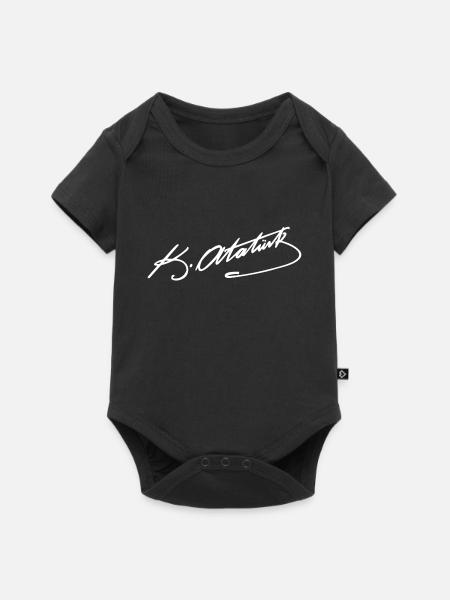 Kemal Atatürk - Body à manches courtes Premium Bébé - noir
