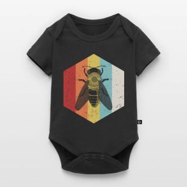 Api api api api api retrò Body Premium a maniche corte per neonati 