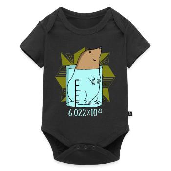 chemistry - Baby Premium short-sleeve bodysuit - black - Front