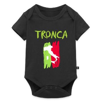 Tronca Italia Souvenir Tronca - Body à manches courtes Premium Bébé - noir - Devant