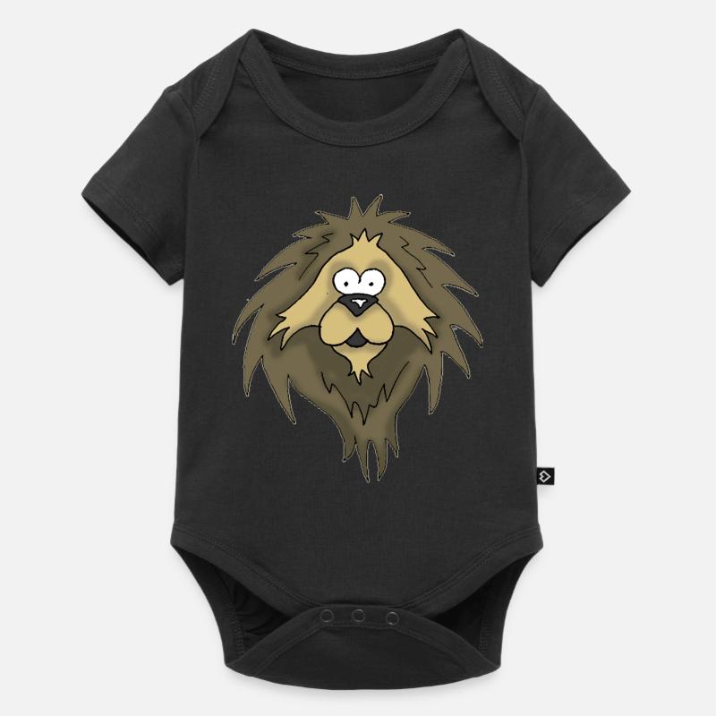 Lion - Body à manches courtes Premium Bébé - noir
