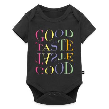 It's a Good Taste - Baby Premium short-sleeve bodysuit - black - Front