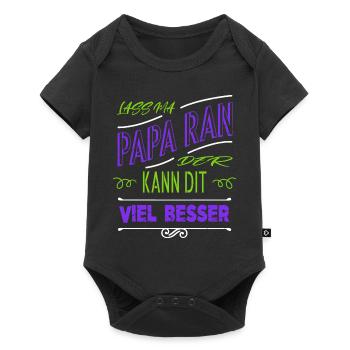 lustig lustiger spruch zusammenhalt witzig - Baby Premium Kurzarmbody - Schwarz - Vorne