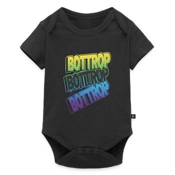 Bottrop Germany City Font Skyline Home - Baby Premium short-sleeve bodysuit - black - Front