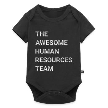 The Awesome Human Resources Team - Baby Premium short-sleeve bodysuit - black - Front