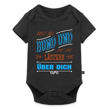 chihuahua lieblingshund welpe bullterrier - Baby Premium Kurzarmbody - Schwarz - Vorne