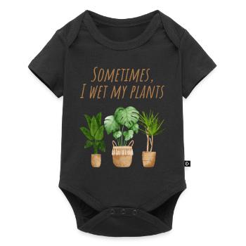 Planter - Body à manches courtes Premium Bébé - noir - Devant