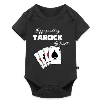 Chemise officielle de tarot - Body à manches courtes Premium Bébé - noir - Devant