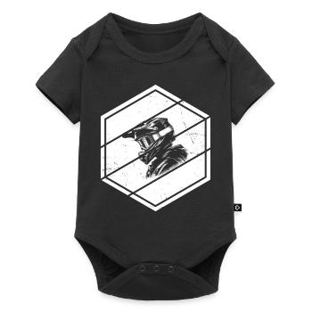 Cyclisme Cyclisme Femmes VTT Hommes Vététistes - Body à manches courtes Premium Bébé - noir - Devant