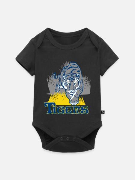 Tiger - Baby Premium Kurzarmbody - Schwarz