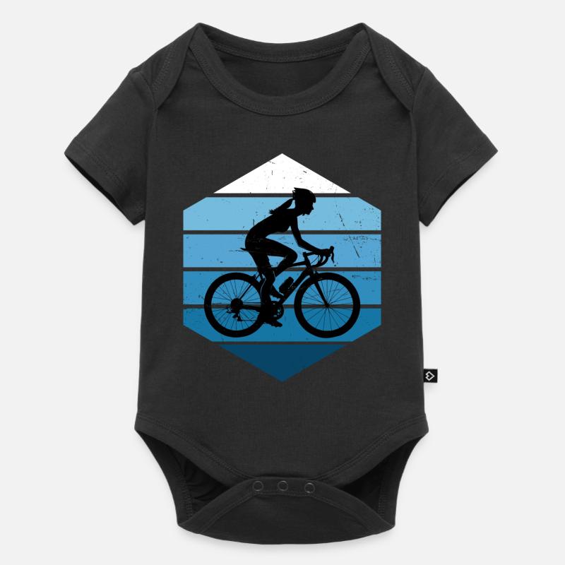 Cyclisme Cyclisme Vélo cycliste VTT Cyclisme - Body à manches courtes Premium Bébé - noir