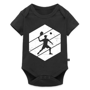 Pickleball Racquetball Pickleball Games Women - Baby Premium short-sleeve bodysuit - black - Front