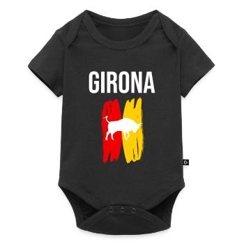 Girona Souvenir - Baby Premium short-sleeve bodysuit - black - Front