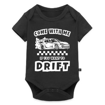 Come With Me If You Want Drifting - Baby Premium short-sleeve bodysuit - black - Front