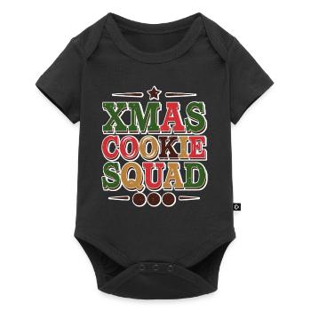 Christmas Cookies Team - Baby Premium short-sleeve bodysuit - black - Front