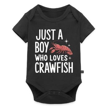 Homards, crabes, crevettes, fruits de mer - Body à manches courtes Premium Bébé - noir - Devant