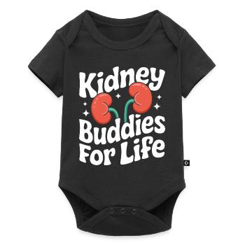 Kidney Donor Kidney Organ Donor - Baby Premium short-sleeve bodysuit - black - Front