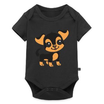 Chiweenie - Body à manches courtes Premium Bébé - noir - Devant