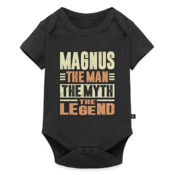 Magnus The Man - Baby Premium short-sleeve bodysuit - black - Front