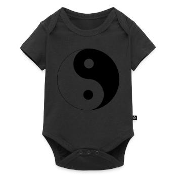 Yin Yang - Body à manches courtes Premium Bébé - noir - Devant