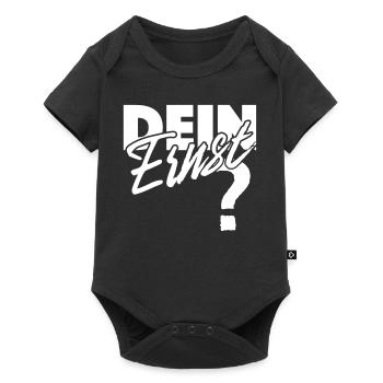 Dein Ernst? Not your Ernst / Nicht dein Ernst - Baby Premium Kurzarmbody - Schwarz - Vorne