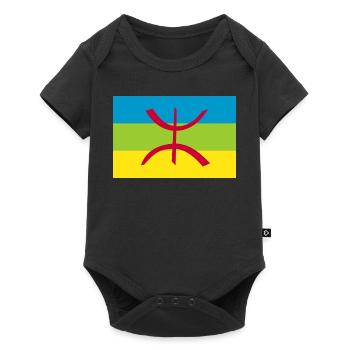 Amazigh Flag - Baby Premium short-sleeve bodysuit - black - Front