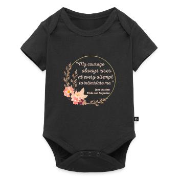 Pride and Prejudice Quote I - Cute Style - Baby Premium short-sleeve bodysuit - black - Front