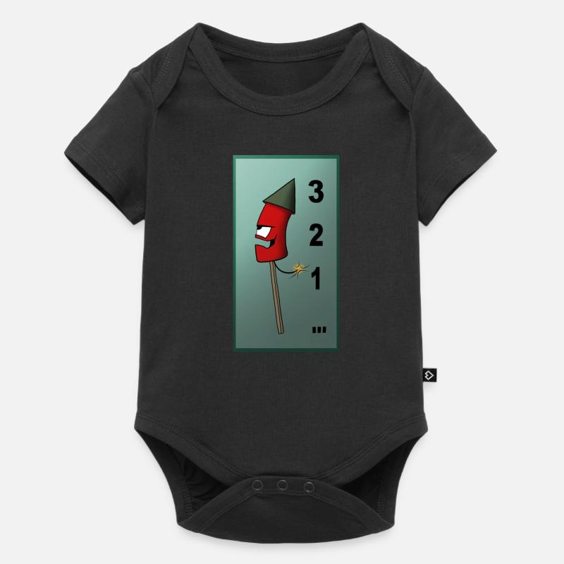 Sylvester 3 2 1 - Baby Premium Kurzarmbody - Schwarz