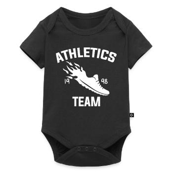 Athletics Sport - Baby Premium short-sleeve bodysuit - black - Front