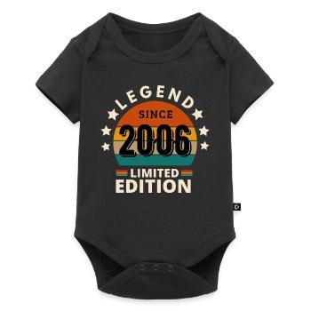 LEGEND 2006, VINTAGE 2006 - Baby Premium short-sleeve bodysuit - black - Front