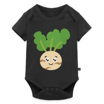 Chou-rave - Body à manches courtes Premium Bébé - noir - Devant