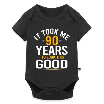 90th Birthday Design, Took Me 90 Years, 90 Year - Baby Premium short-sleeve bodysuit - black - Front