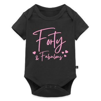 Quarante fabuleux - Body à manches courtes Premium Bébé - noir - Devant