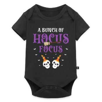 A Bunch Of Hocus Focus Cool Funny Halloween - Baby Premium short-sleeve bodysuit - black - Front