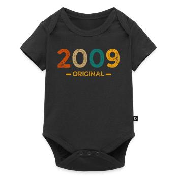 2009 original - Baby Premium short-sleeve bodysuit - black - Front