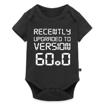 60th birthday - Baby Premium short-sleeve bodysuit - black - Front