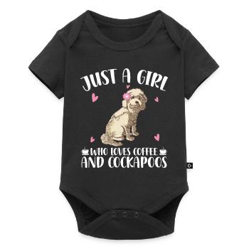 Cockapoo Girls - Body à manches courtes Premium Bébé - noir - Devant
