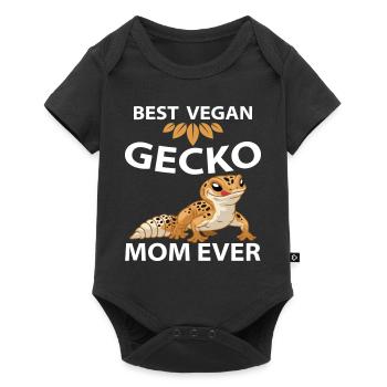 Gecko Vegans - Body à manches courtes Premium Bébé - noir - Devant