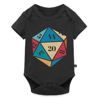 RPG RPG jeux de rôle sur table jeu de rôle de joueur - Body à manches courtes Premium Bébé - noir - Devant
