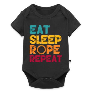 hike Design for a climber - Baby Premium short-sleeve bodysuit - black - Front