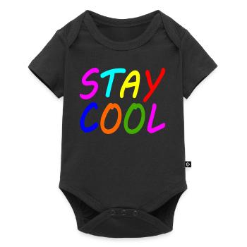 Stay cool - Body à manches courtes Premium Bébé - noir - Devant