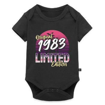 SW 1983 original limited edition - Baby Premium short-sleeve bodysuit - black - Front