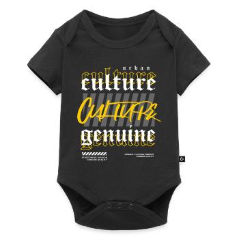 Culture Streetwear - Baby Premium Kurzarmbody - Schwarz - Vorne
