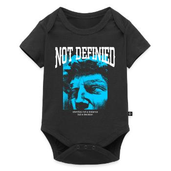 No Definied - Baby Premium Kurzarmbody - Schwarz - Vorne
