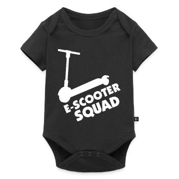 E-Scooter Roller Scooter - Body à manches courtes Premium Bébé - noir - Devant