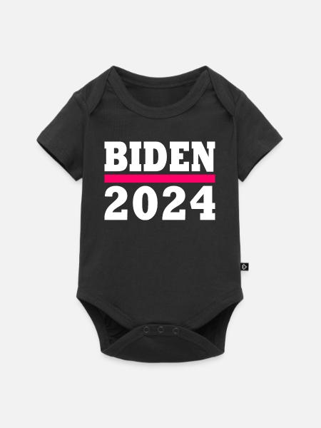 Joe biden 2024 - Baby Premium Kurzarmbody - Schwarz