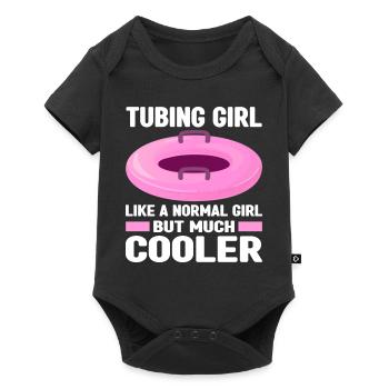 Rafting - Baby Premium Kurzarmbody - Schwarz - Vorne