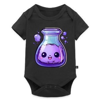 Cute Kawaii Potion - Baby Premium short-sleeve bodysuit - black - Front