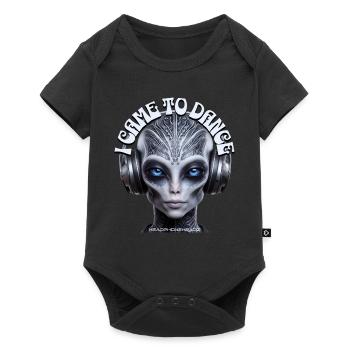 I CAME TO DANCE - Cool Humanoid with Headphones! - Baby Premium short-sleeve bodysuit - black - Front